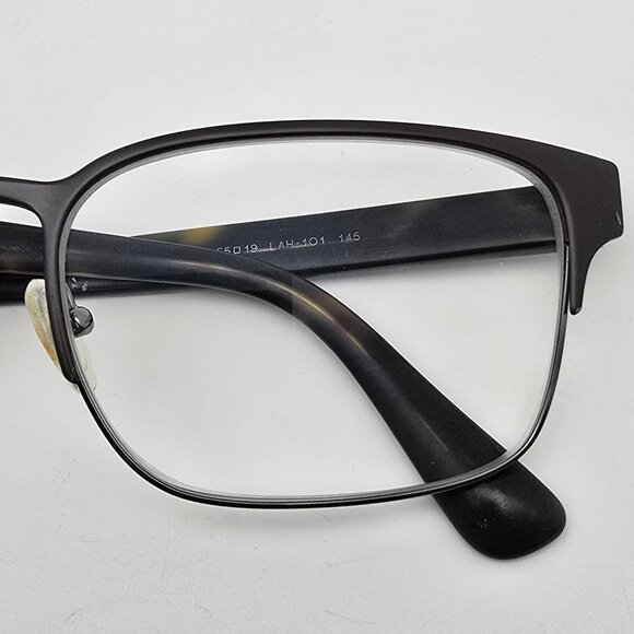 *SOLD* Prada VPR 64R LAH-1O1 Matte Brown Gunmetal Eyeglasses Frame Italy 55mm - Picture 11 of 12